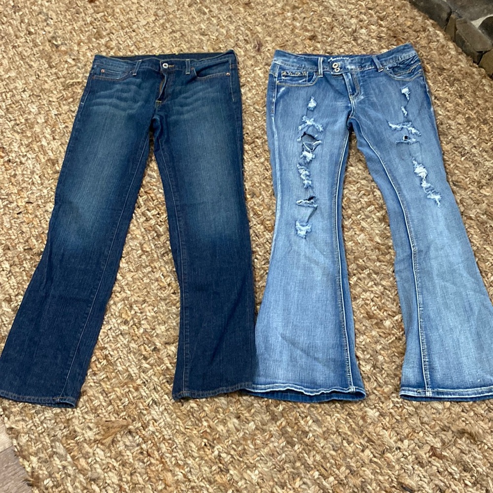 - NWOT Lucky Brand Jeans/ Gently worn Amethyst Jeans bundle size 30=size 10